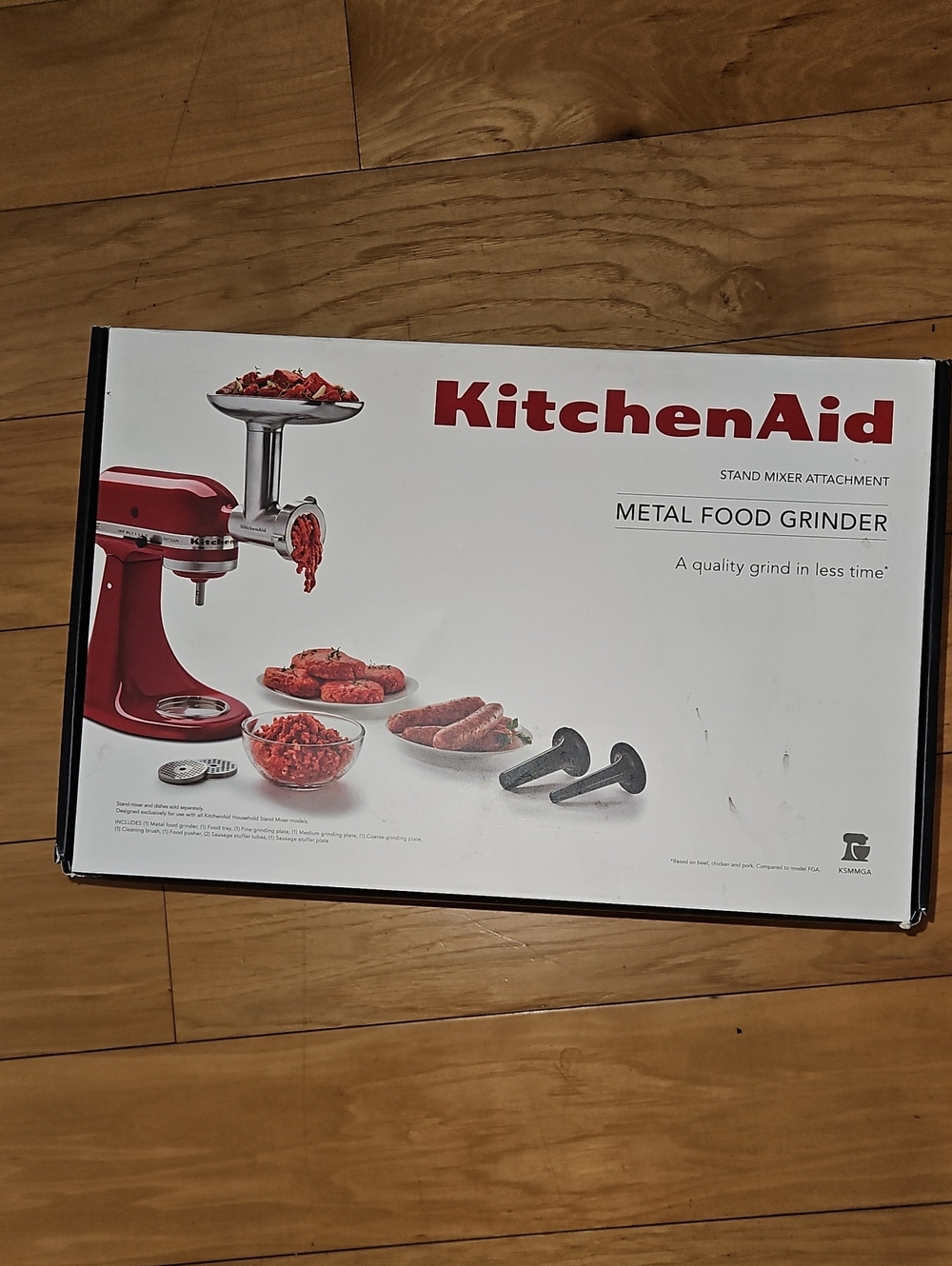 KitchenAid Metal Food Grinder Stand Mixer Attachment